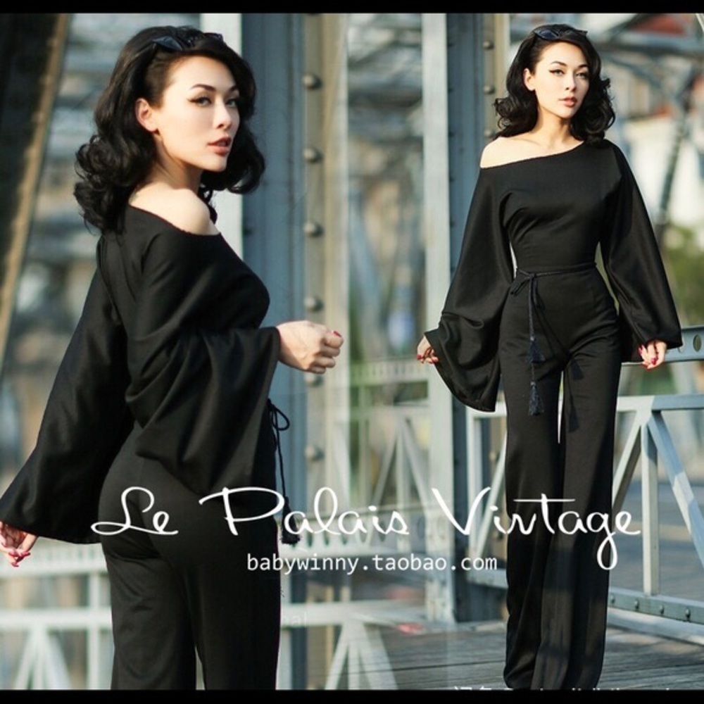 Le Palais Vintage rope belt with tassel
